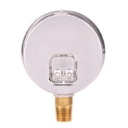 Measureman 2-1/2 Dial Size, OIl Filled Pressure Gauge, 0-160psi/kpa, 304 Stainless Steel Case, 1/4NPT Lower Mount