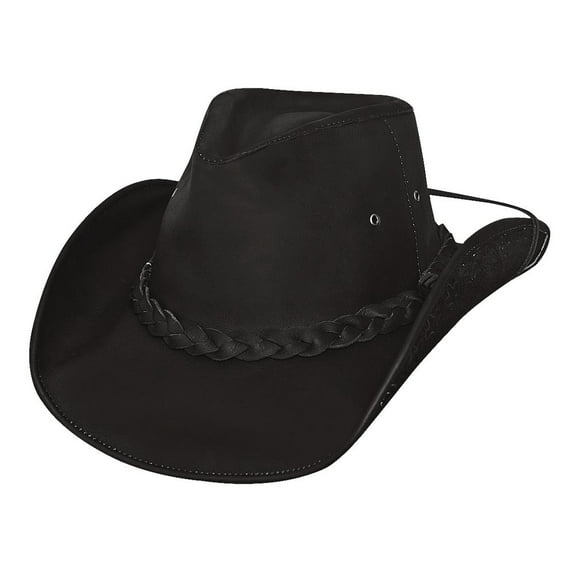 Bullhide Hats 0453Bl Down Under Collection Melbourne Medium Black Cowboy Hat