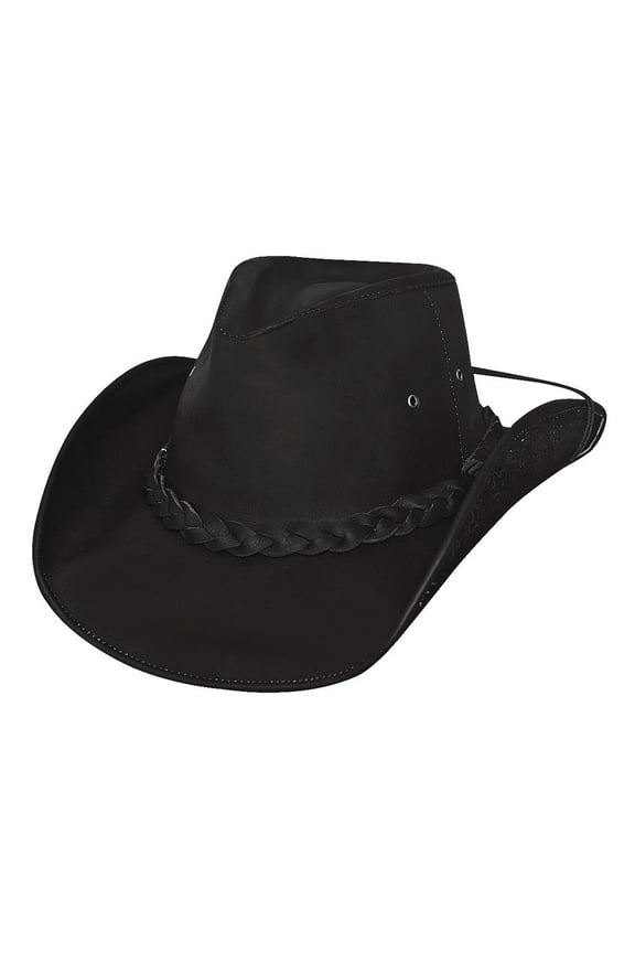 Montecarlo Bullhide Hats MELBOURNE LEATHER Western Cowboy Hat Large