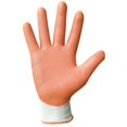 thumbnail image 2 of Digz 75697-26 L Polyurethane Coating Stretch Fit Gray/Orange Gardening Gloves, 2 of 3
