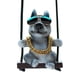 thumbnail image 2 of Adorno colgante para coche, decoraciones para espejo retrovisor, bonito espejo retrovisor oscilante de Pug, accesorios colgantes para regalos de Estilo B, 2 of 8