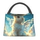 thumbnail image 1 of Fotbe Cute Angel Winged Rabbit Bolsa Térmica Portátil con Estampado, Bolsa de Entrega de Alimentos Aislada, Bolsa Reutilizable de Gran Capacidad para Comidas y Supermercado, 1 of 6