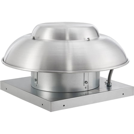 Global Industrial Aluminum Roof Axial Exhaust Fan, 1160 CFM, 115V