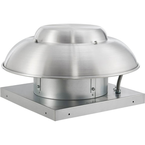 Global Industrial Aluminum Roof Axial Exhaust Fan, 1160 CFM, 115V