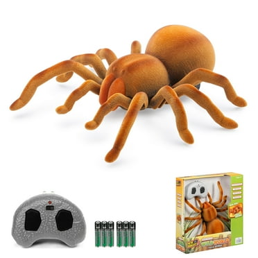 New Bright Infrared (I/R) Remote Control Fuzzy Brown Spider