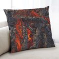 thumbnail image 1 of Ahgly Company Earth Volcano Coussin Intérieur, 18 Pouces par 18 Pouces, 1 of 6
