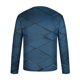 thumbnail image 4 of Blusas y camisas de manga larga con cuello redondo para hombre, blusa informal de manga larga con cuello redondo y estampado de rayas, blusa de poliéster para hombre, 4 of 5