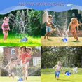 thumbnail image 5 of Water Sprinkler Toy, Kids Sprinkler Whale Design, Water Sprinkler Toy for with 6 Hose Toys for Pool Garden Lawn Outdoor Play, Summer, 5 of 5