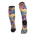 thumbnail image 2 of Bixox Butterfly 3 Print Compression Socks,Compression Socks Women & Men Circulation for Medical,Running,Athletic, 2 of 7
