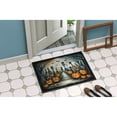 thumbnail image 4 of Carolines Treasures DAC2271JMAT 24 x 36 in. Unisex Cat Cemetery Spooky Halloween Indoor or Outdoor Mat, 4 of 5