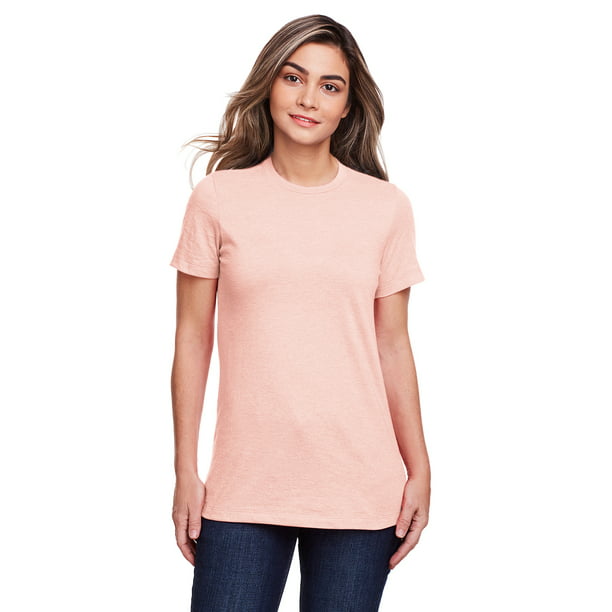 Gildan - Gildan, The Ladies' Softstyle CVC T-Shirt - DUSTY ROSE - XL ...