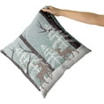 thumbnail image 4 of Winter Wildlife Deer Pillow Covers 16x16'''' Christmas Landscape Deers Snow Tree Ivory Gold Throw Pillows Set of 2 Soft Cotton Pillow Case (lzzlzz923071278IKRYR0), 4 of 6