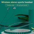 thumbnail image 1 of Twowood auricular GB13 Auriculares inalámbricos Cuello Colgando 9D Estéreo en la oreja impermeable a prueba de agua Compatible con Bluetooth 5.0 Auriculares para deportes, 1 of 6