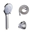thumbnail image 1 of Cateissary Cabezal de ducha portátil multimodos ajustable antioxidante rociador de alta presión casa baño rociador de baño Juegos de accesorios de baño Tipo3 Cateissary  HA000632-02B, 1 of 6