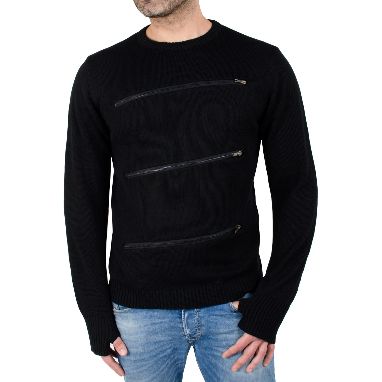 pullover with zipper