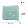 thumbnail image 2 of FZFLZDHUS Foldable Travel Duffel Bag Tote Carry on Luggage Lightweight Nylon Sport for Women Girls, 2 of 6