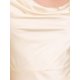thumbnail image 5 of Vestido Maxi de Satén con Tirantes Espagueti y Cuello Cowl para Mujeres Inspire Chic M Champagne, 5 of 6