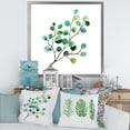 thumbnail image 3 of Designart 'Young Eucalyptus Branches and Leaves IV' Traditional Framed Art Print, 3 of 4