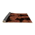 thumbnail image 2 of Ahgly Company Indoor Rectangle Abstract Orange Modern Area Rugs, 8' x 12', 2 of 4