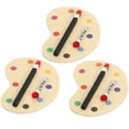 thumbnail image 1 of 3PCS Simulation Paint Palettes Mini Scene Props Drawing Board Miniatures Play House Accessories for Kids, 1 of 9