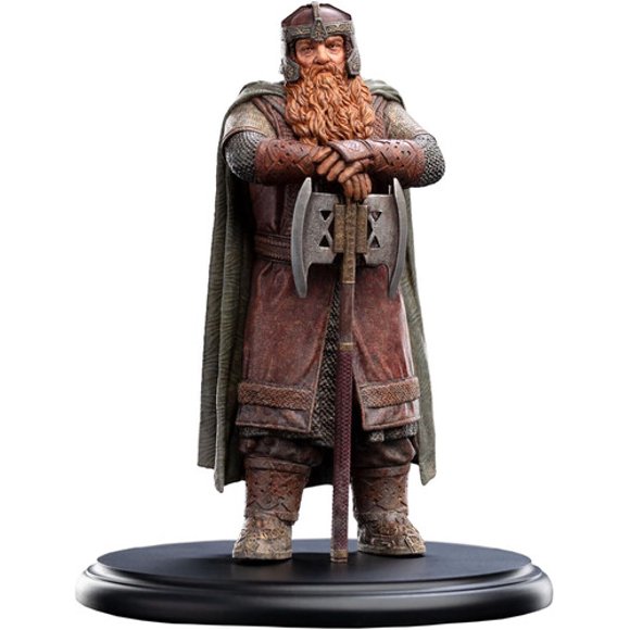WETA Workshop Small Polystone - The Lord of the Rings Trilogy - Gimli, Son of Gloin - Miniature Statue