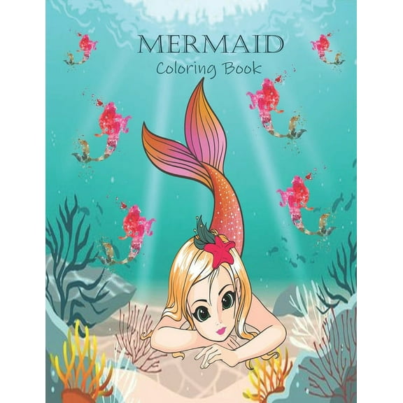 Mermaid: Mermaid Coloring Book for Kids (Paperback)