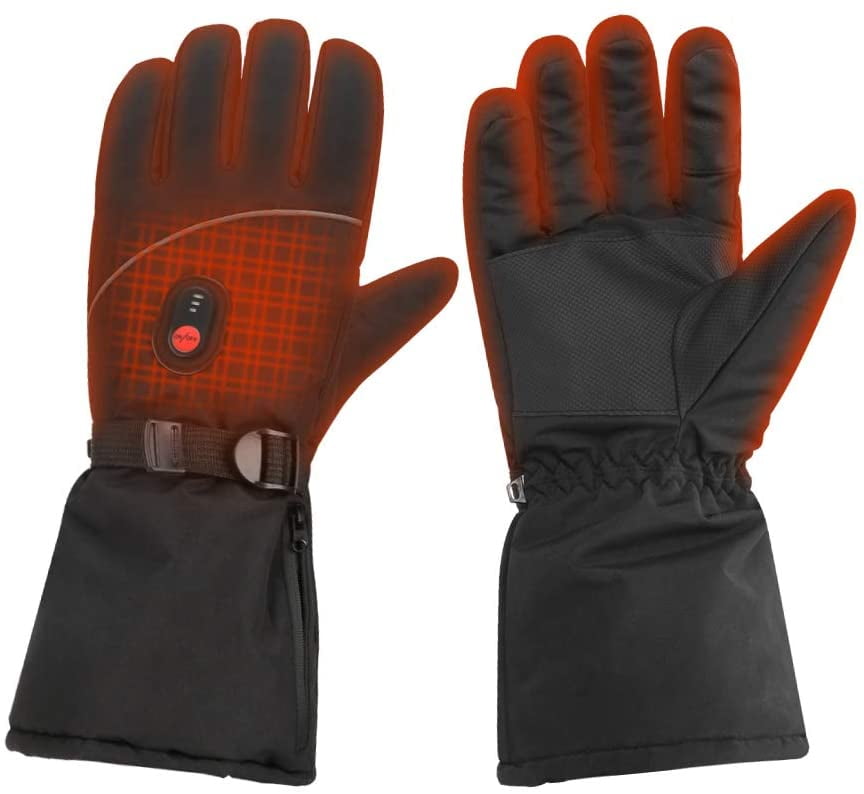 thin heated gloves