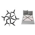 thumbnail image 1 of Black bed sheet fixing clip Bedly/College Dorm Essential/Bed Straps That Hold Mattress Pad in Place/Multipurpose Strap, 1 of 5