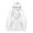 AB277 White, variant on Tisuna Long Sleeve Hoodie For Girls And Boys Comfortable Hooded Heart Print Tops Big Child Casual Wear Fall Winter Hoodies Size 3-4 Years Black
