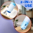 thumbnail image 2 of Thermal Paper Privacy Label Eraser Pen, 2-in-1 box cutter & thermal paper eraser, shipping label eraser thermal paper ink remover, for Package Labels, Bills, Shopping Lists, Identity Theft Protection, 2 of 8