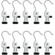 thumbnail image 1 of 10 pinzas para ropa, gancho para colgar ropa portátil de acero inoxidable, clips para botas, perchas para colgar ropa, perchas para ropa, perchas para ropa de viaje para el hogar, 1 of 5