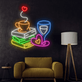 thumbnail image 2 of C-craft Coffee Wine Neon Sign Wall Art for Coffee Bar Decor House Decor Gift, 2 of 4