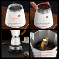 thumbnail image 2 of Cafetera Moka americana para preparar café a mano, cafetera con filtro extraído, taza con filtro octagonal, cafetera eléctrica, cafetera Moka portátil, 2 of 3