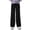 H4 Black, variant on SJLDQY Girls Wide Leg Pants Casual Elastic Waist Yoga Pants for Girls Solid Color Straight Leg Sweatpants with Pockets