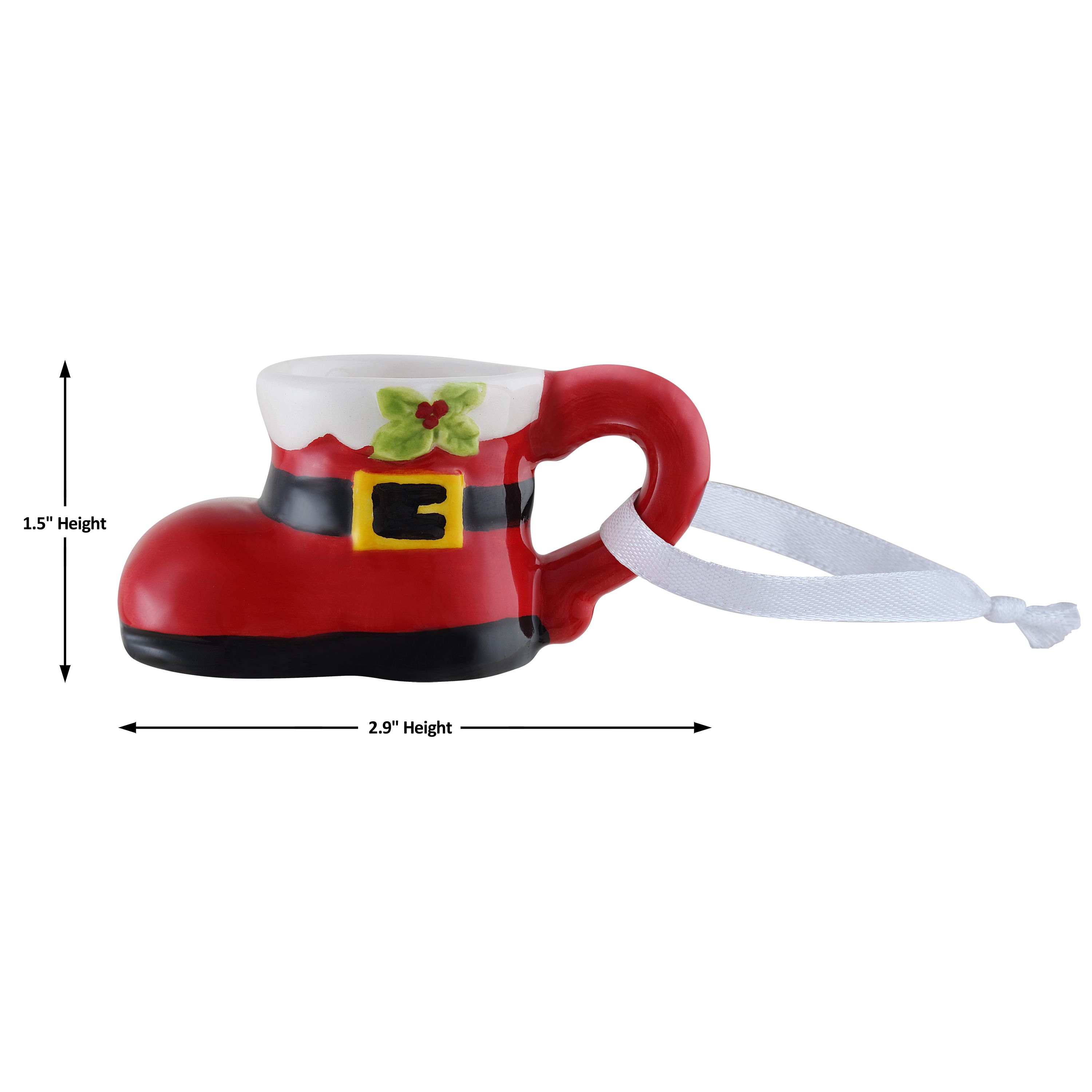 Mr. Christmas 50 Piece Miniature Holiday Mug Hanging Ornament Assortment, Multi-Color