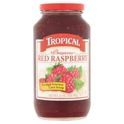 Tropical Red Raspberry Preserves, 32 oz
