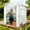 8x6 Clear White, variant on EAGLE PEAK 8'x6' Portable Walk-in Greenhouse Instant Pop-up Fast Setup Indoor Outdoor Plant Gardening Greenhouse Canopy, Front and Rear Roll-up Zipper Entry Doors and 2 Large Roll-up Side Windows