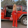 thumbnail image 3 of Velour Juicy Sewing Suit Hoodies Velvet Zipper Sweatshirt And Pants Set Sportswear 2024 Women's Spring/fall Tracksuit Crop, 3 of 4