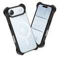 thumbnail image 1 of Mr. Gadgets Funda De Uso Rudo Para iPhone, Diseño Magnetico, Case Transparente De Acrilico Epoxi, Tecnología Ultra Bounce, Anti-caídas Compatible Con iPhone Air Color Negro Transparente, 1 of 7