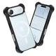 thumbnail image 1 of Mr. Gadgets Funda De Uso Rudo Para iPhone, Diseño Magnetico, Case Transparente De Acrilico Epoxi, Tecnología Ultra Bounce, Anti-caídas Compatible Con iPhone Air Color Negro Transparente, 1 of 7