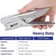thumbnail image 2 of Easy desktop stapler with staples, stapler office, easy to load ergonomic desk metal stapler, (silve, 2 of 5