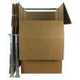 thumbnail image 3 of Drevy Space Savers Wardrobe Moving Boxes With Hanger 20" x 20" x 34" (3 Pack), 3 of 8
