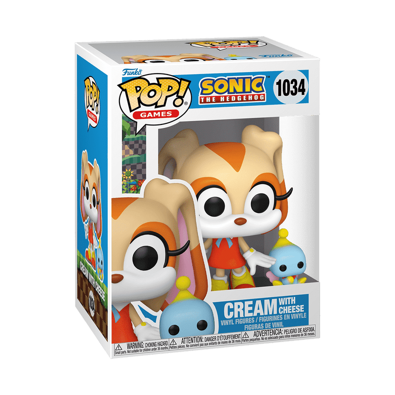 Funko POP Games: Sonic The Hedgehog - Cream with Cheese Vinyl Figure