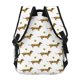 thumbnail image 4 of Fotbe Dachshund Going To Play Tennis Mochila Casual con Estampado para Escuela, Viajes y Actividades al Aire Libre - Duradera, Ligera y Cómoda, 4 of 5