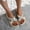 Light blue, variant on Women Flowers Open Toe Slippers Shoes Comfy Sandals Casual Comfortable Beach Sandals