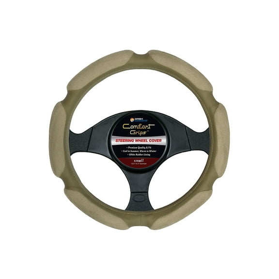 Comfort Grips Steering Wheel Cover - Multi Grip Small (13.5 - 14.4) Tan