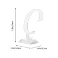 thumbnail image 3 of SHISUYAN 12Pcs Clear Watch Display Stands C-shaped Watch Racks Plastic Watch Display Holders, 3 of 8