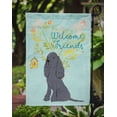 thumbnail image 3 of Carolines Treasures BB7618GF Welcome Friends Black Cocker Spaniel Flag Garden - Size, 3 of 3