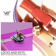thumbnail image 5 of VER Beauty Makeup Train Case 6 Extendable Trays with Lock and Keys Cosmetic Organizers, 5 of 6