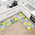 thumbnail image 4 of Lemon Kitchen Rug Mat, Lemon Kitchen Rugs Sets of 2 Washable Non-Slip Kitchen Mats for Floor 2 Piece Lemon Kitchen Decor and Accessories, 4 of 6